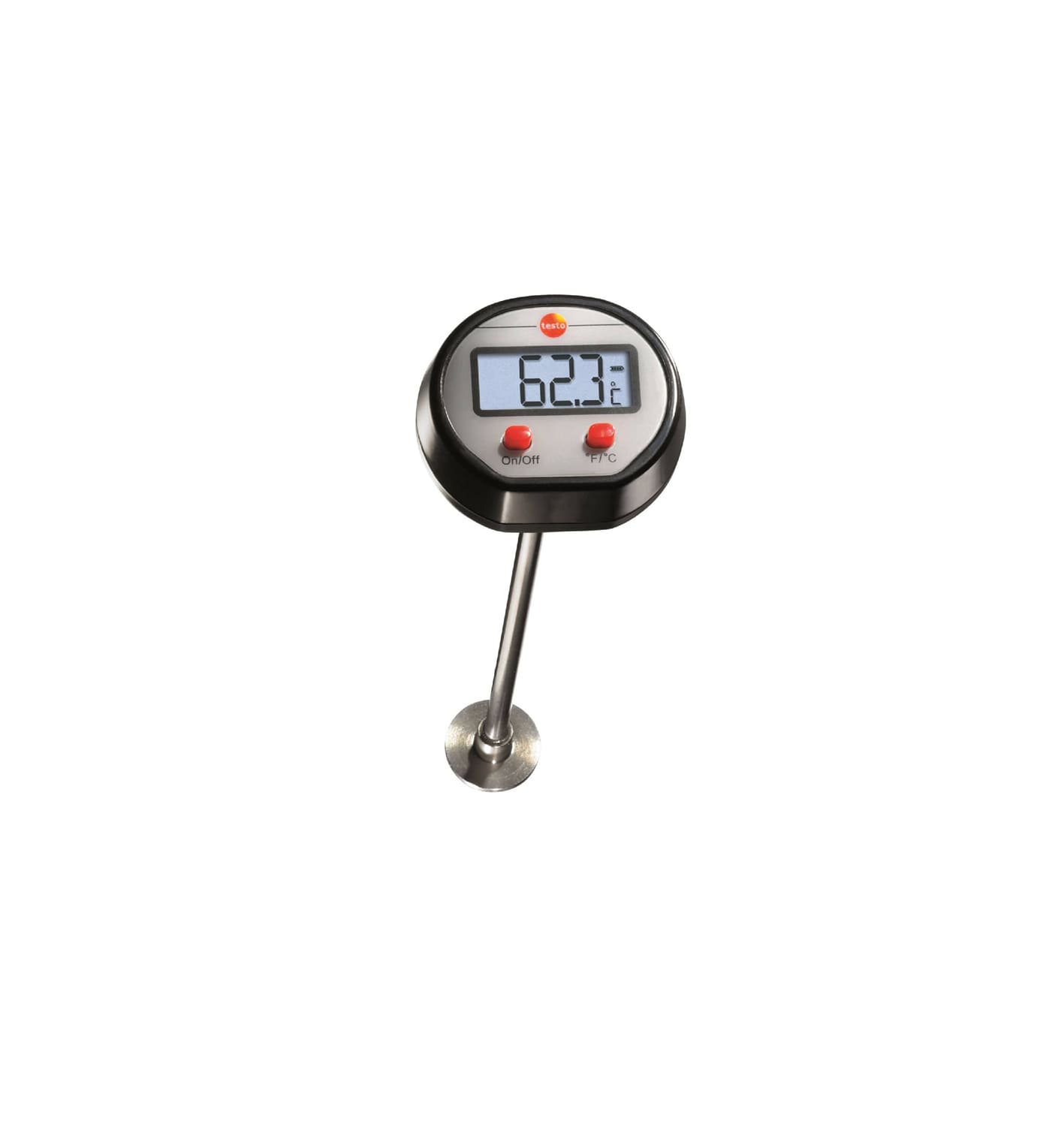 Mini surface thermometer